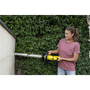 Електрически тример за жив плет Karcher HGE 18-50, 50 см дължина на рязане, 18 V, 2.5 Ah, 1 батерия, 1 четка за жив плет, Бързо зареждане