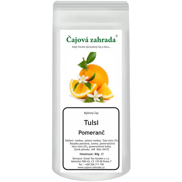 Tea Garden Rooibos Tulsi &amp; Orange 500 g