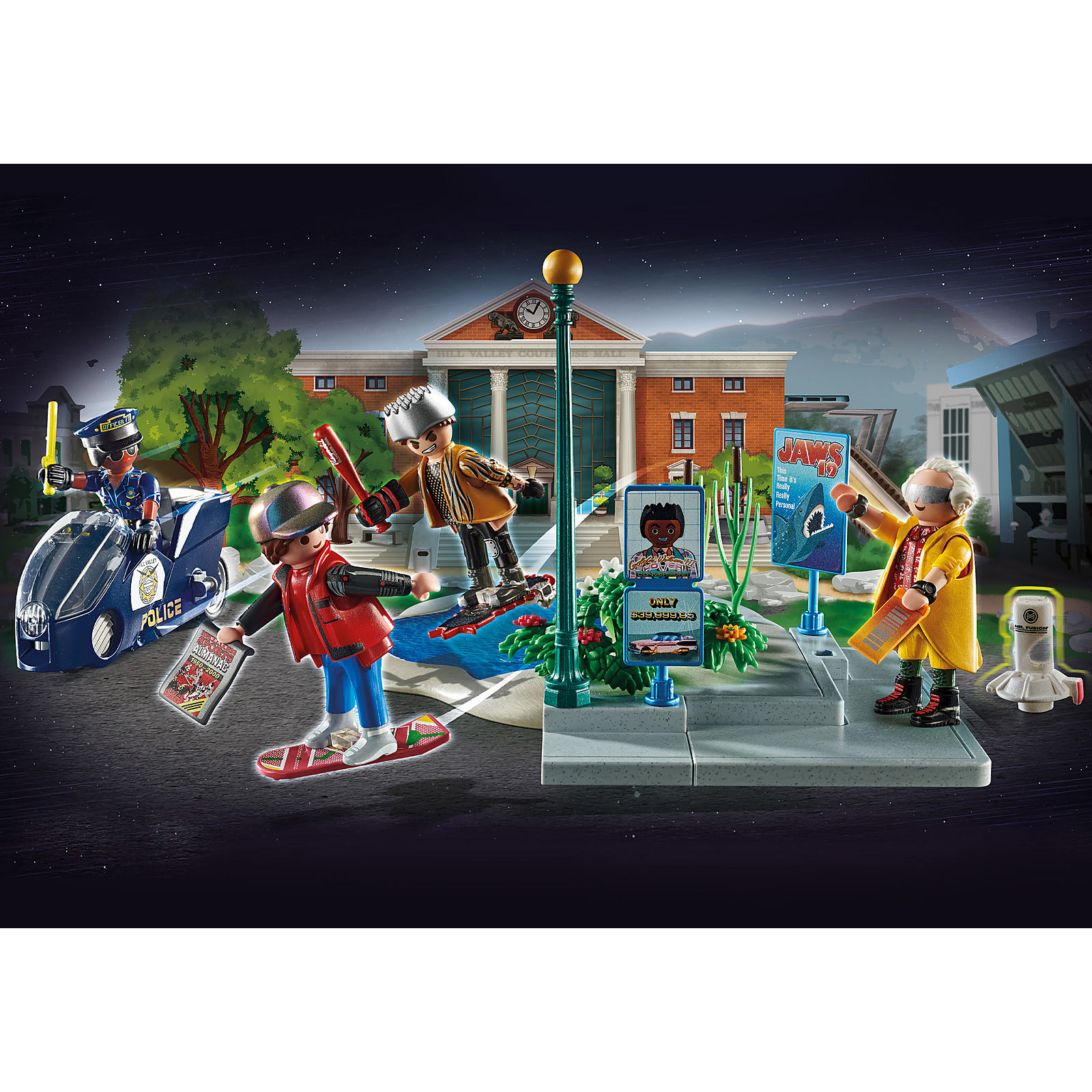 Playmobil Vissza a jövőbe Légdeszkás üldözés (70634)