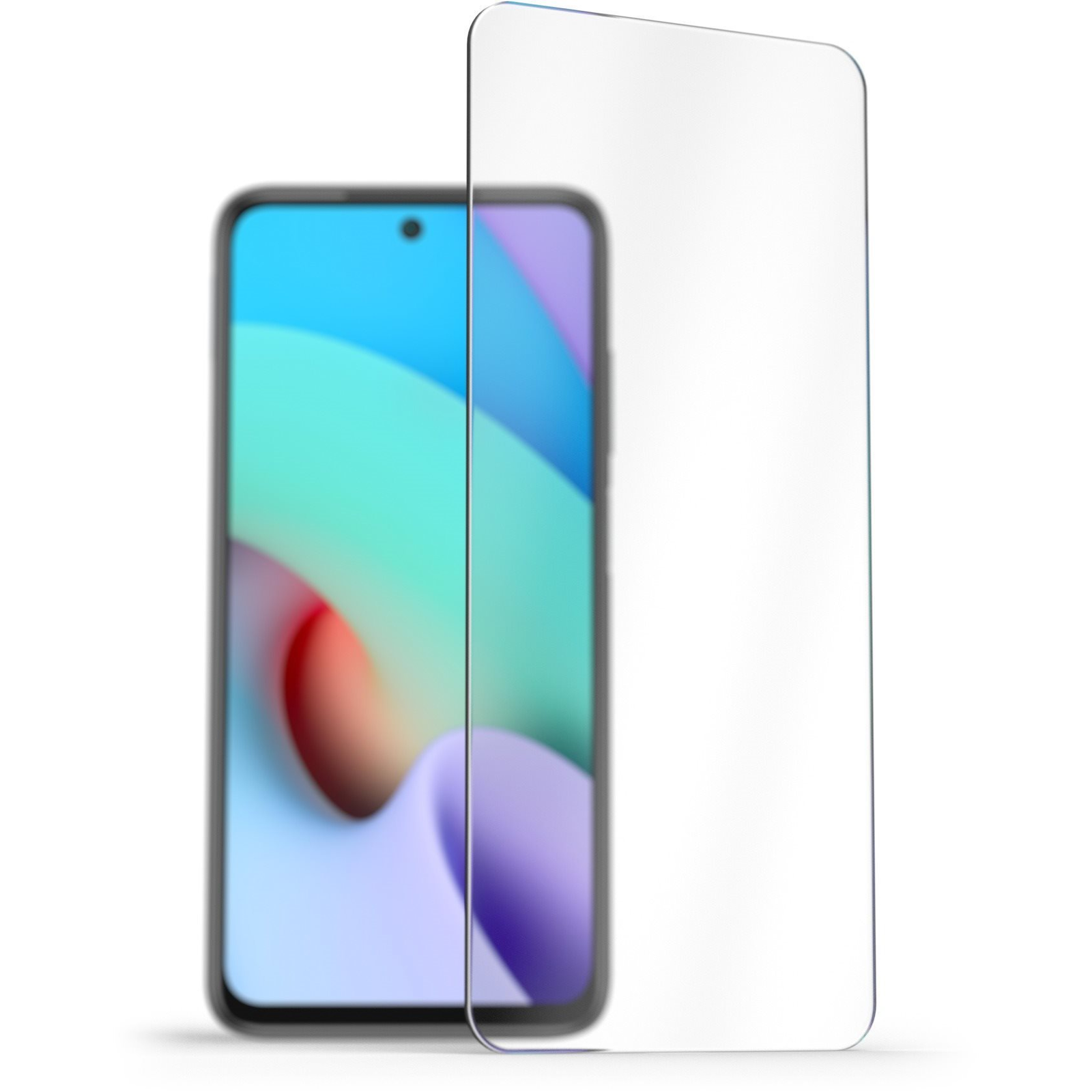 AlzaGuard Case Friendly Glass Protector Xiaomi Redmi 10 / 10 (2022) 2.5D üvegfólia (AGD-TGF0046)