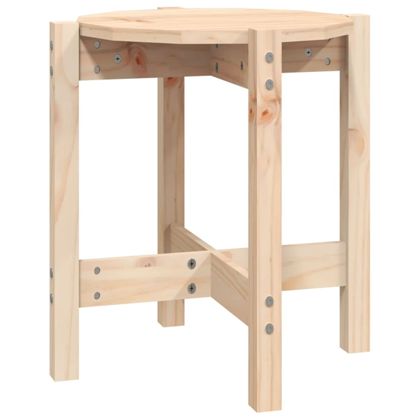 Маса за кафе vidaXL, Масив, O 42.5 x 45 см, 822312