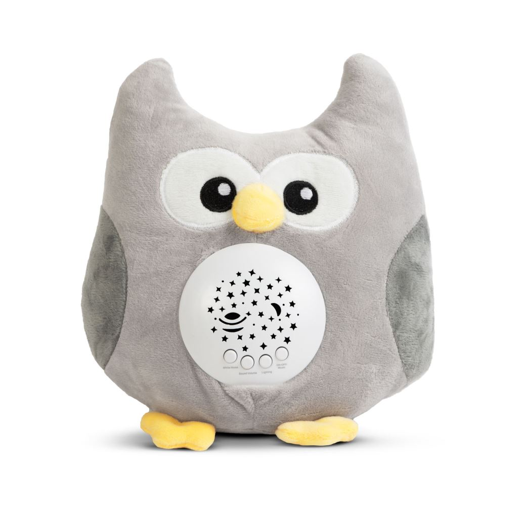 Bewello zenélő, világító plüss bagoly (BW2040) (BW2040)