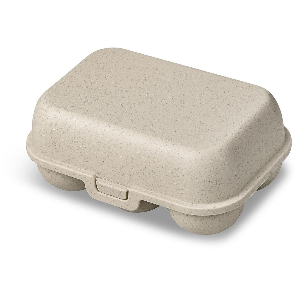 Koziol Eggs To Go Mini Tojástartó 6 db tojásra - természetes sivatagi homok (KOZ7186700)