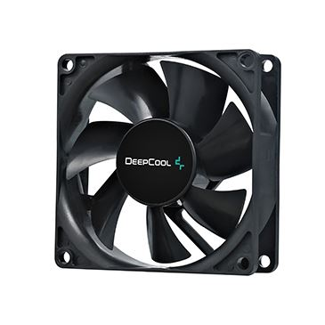DeepCool XFAN80 Θήκη υπολογιστή Ανεμιστήρας 8 cm Μαύρος (Μαύρο) 1 τεμάχια