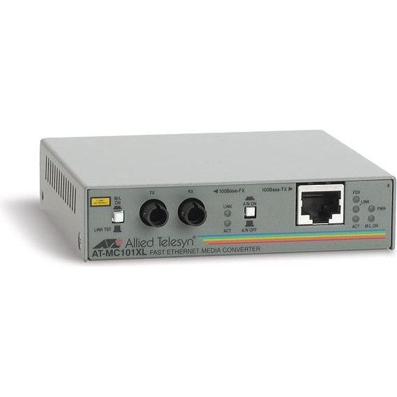 Allied Telesis AT-MC101XL netwerk media converter 100 Mbit/s