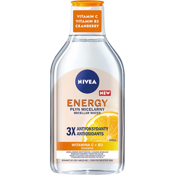  Nivea Energy płyn micelarny z 3 antyoksydantami 400ml