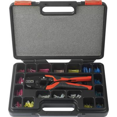 TOOLCRAFT Krimpelő fogó készlet 0.5 - 8 mm2, HJ540168BC-A1A5 (TO-7104990) (TO-7104990)