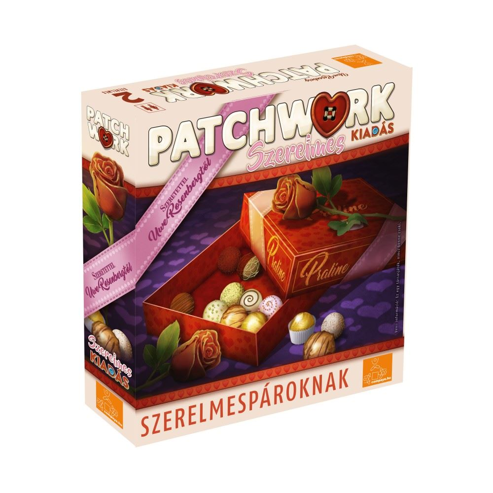 Compaya Patchwork Szerelmes Kiadás Társasjáték (CO19817-182)