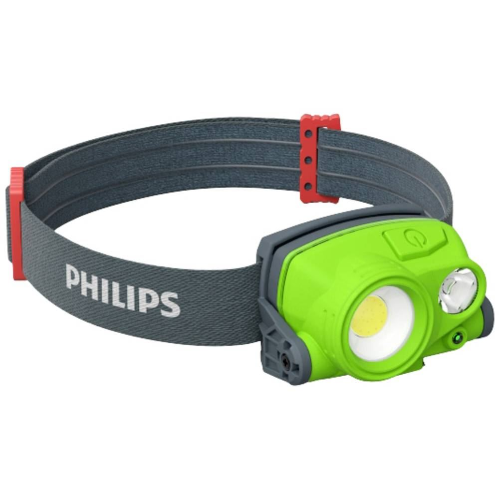 Philips Xperion 3000 Headlamp LED Munkalámpa Akkuról üzemeltetett 3 W 300 lm, zöld, X30HEADX1 (X30HEADX1)