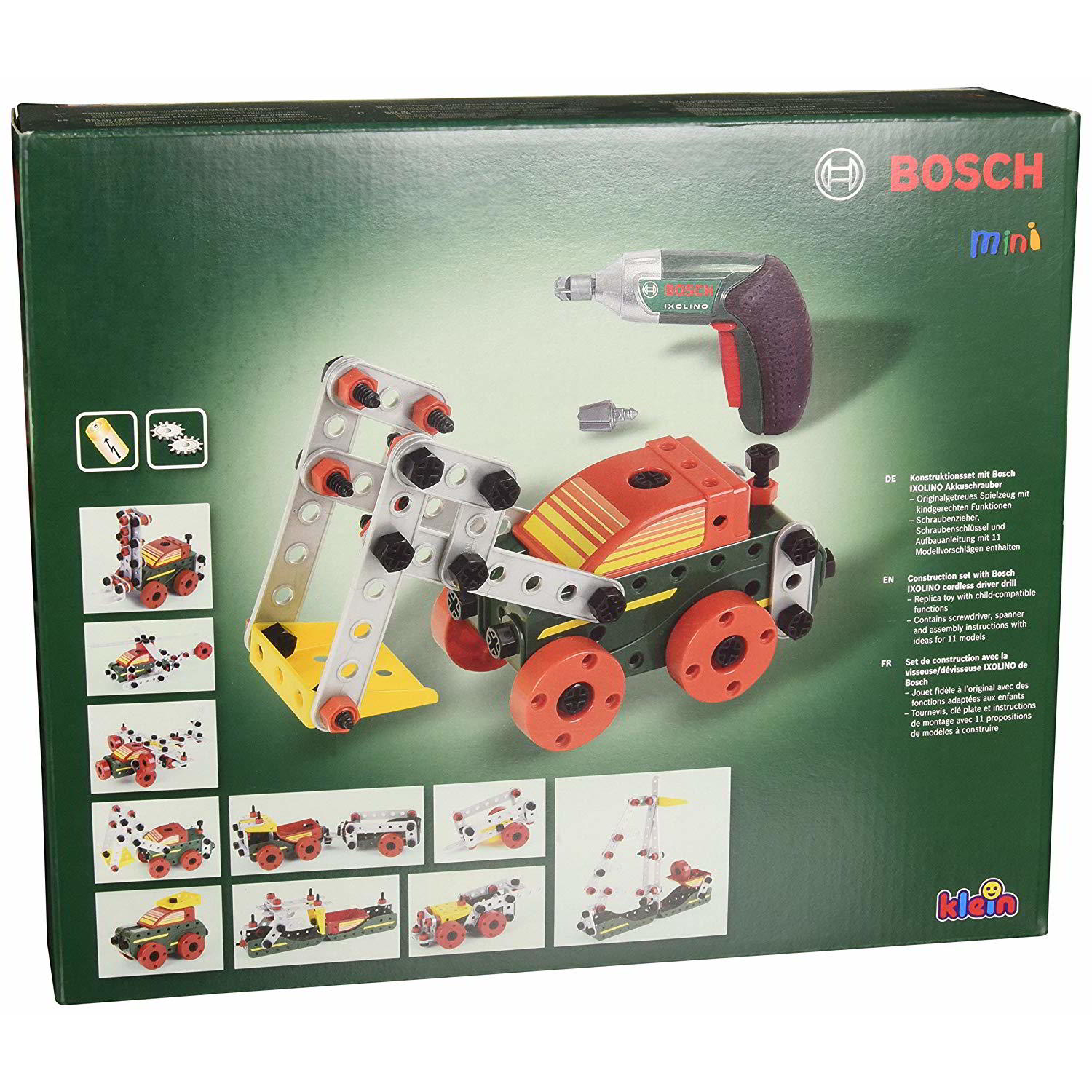 Theo Klein Multi-Tech + IXOLINO 107 darabos építőkészlet (8497)