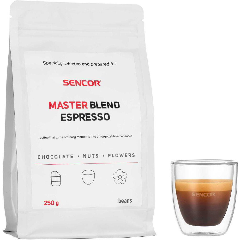 SENCOR Master Blend Espresso, szemes, 250 g (Master Blend 250 g)