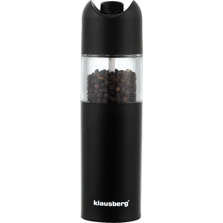 Klausberg KB-7436 Elektromos Só- és Borsőrlő - Fekete (KB-7436)