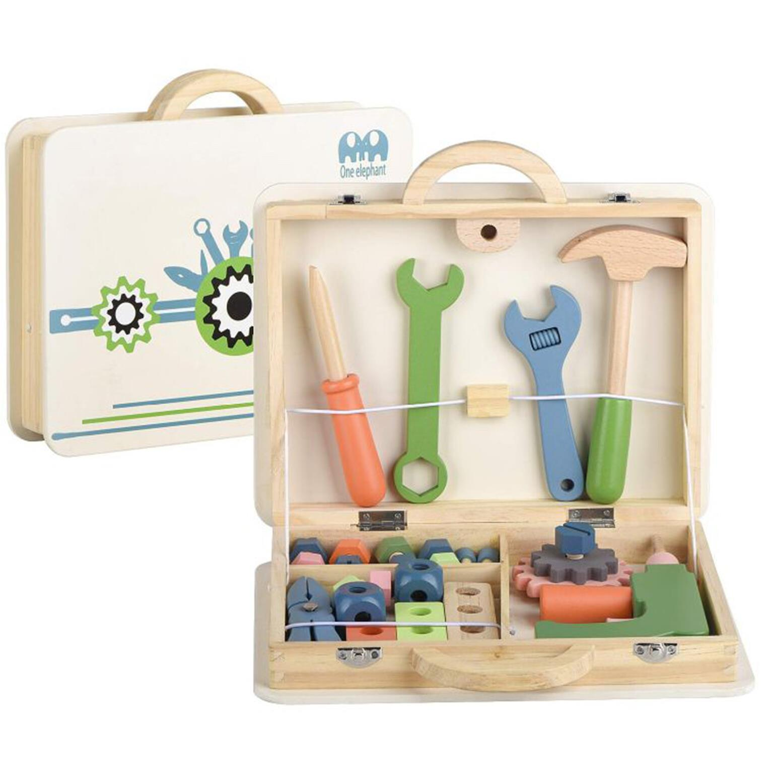 Aga4Kids Fa szerszámos bőrönd (DS5670)