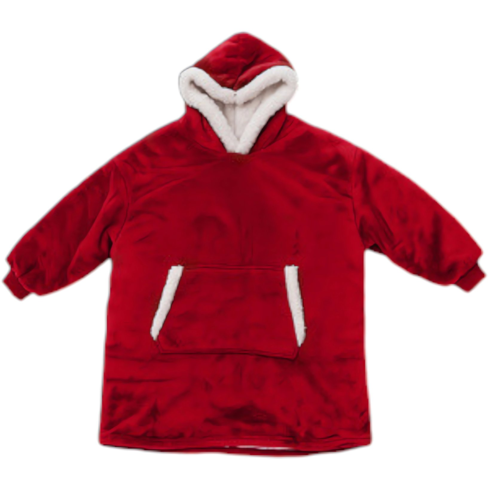 Ruhhy 26145 Televizní mikina s kapucí XXL, červená (5900779957732)