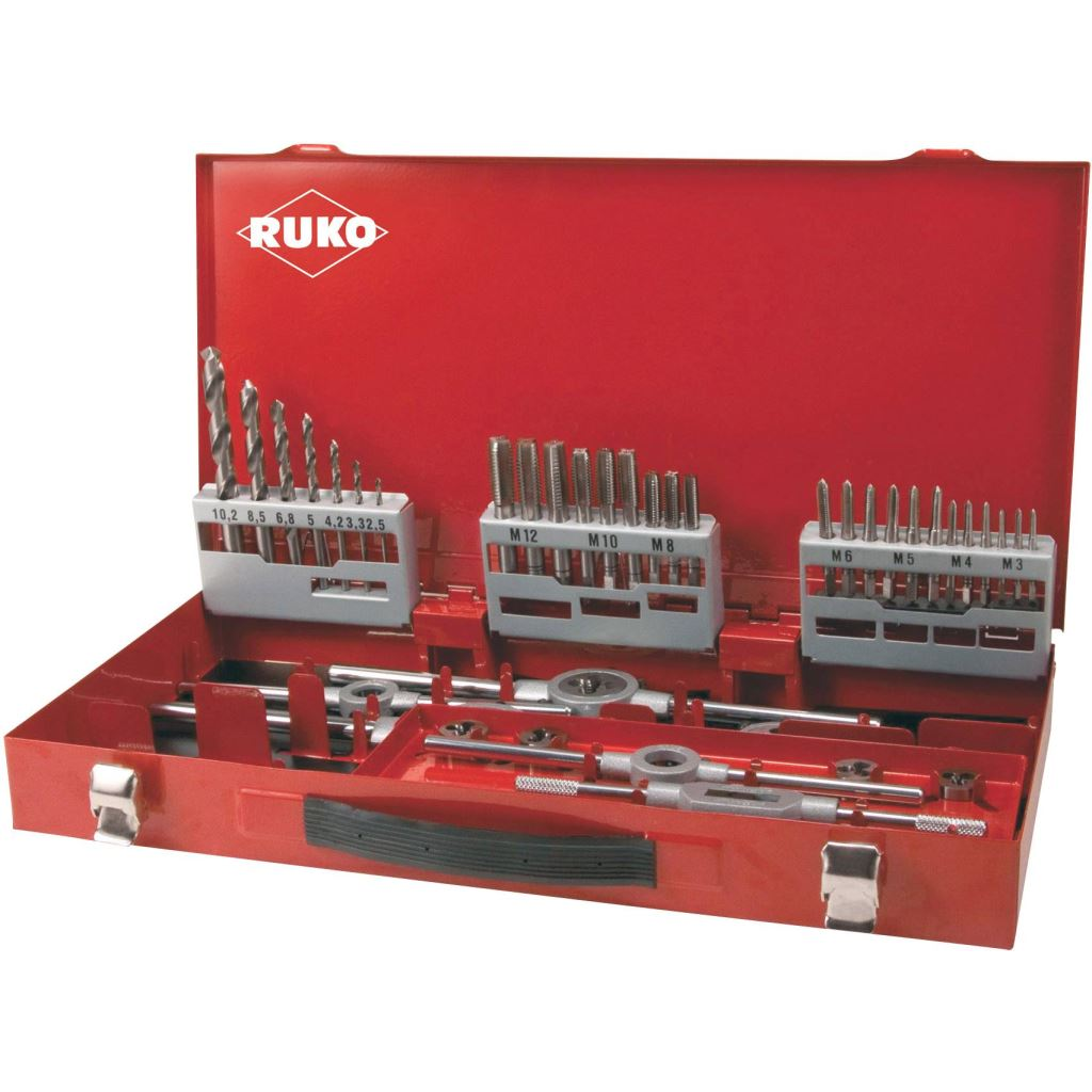 RUKO 245030 Gépi menetfúró készlet 44 részes (245030)