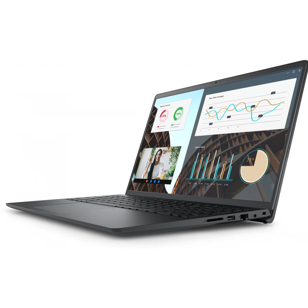 Dell Vostro 3530 Notebook Fekete (15.6
