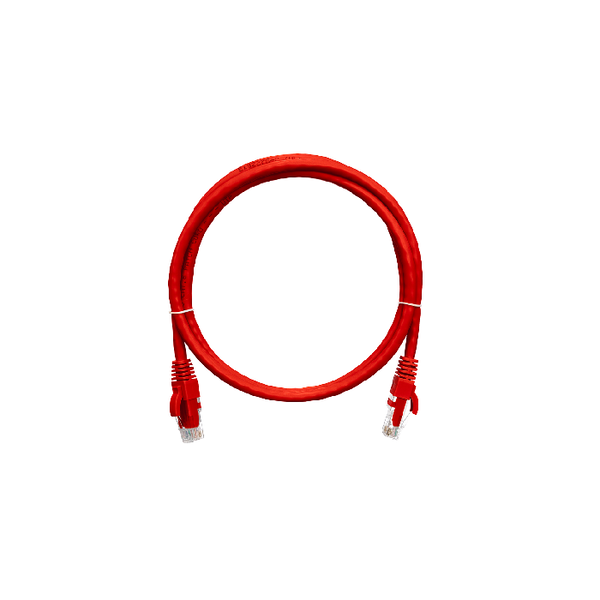 Nikomax S/FTP CAT6a Patch kábel 10m - Piros