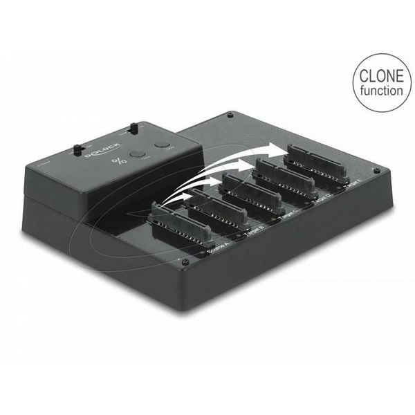 DeLock 64098 HDD Dokkoló és klónozó állomás (USB 3.0 - SATA)