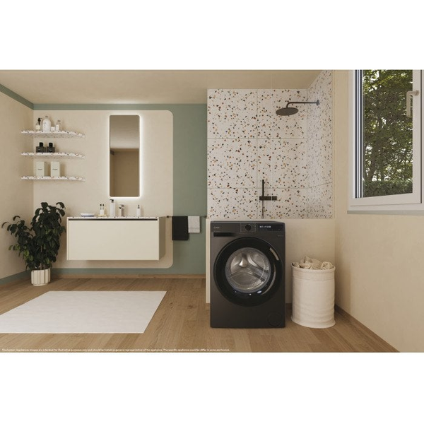 Candy BR 47SBL8G-S mașini de spălat Încărcare frontală 7 kilograme 1400 RPM Gri