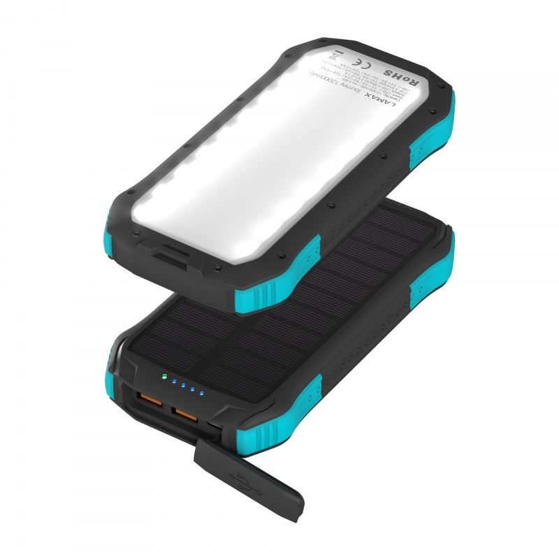 LAMAX Journey napelemes Power Bank 12000mAh (LMXJOUR12) (LMXJOUR12)