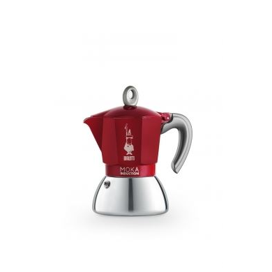 Bialetti Moka Induction 4 személyes kávéfőző piros (6944) (B6944)