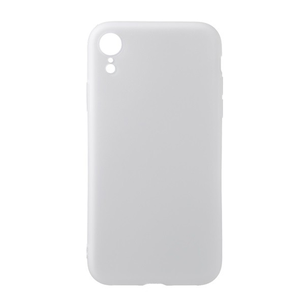 Szilikon telefonvédő (matt) ÁTLÁTSZÓ [Apple iPhone XR 6.1] (5996457803262)