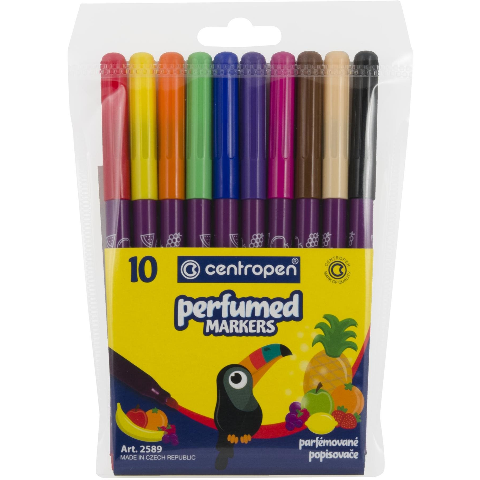10 darabos illatosított filctoll készlet 2589 (8595013618271)