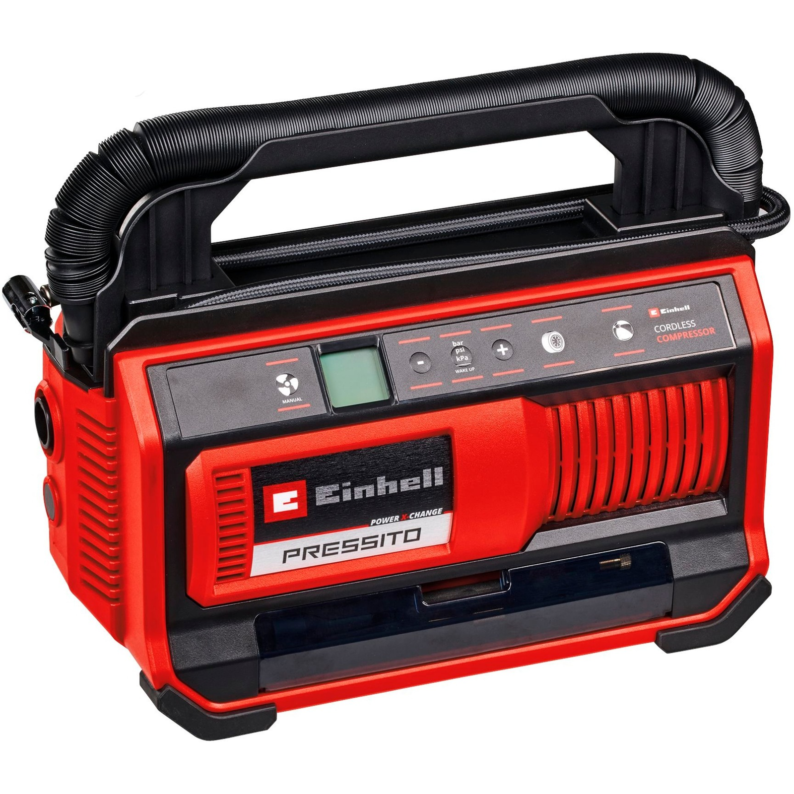 Einhell PRESSITO 18/25 18V Akkumulátoros kompresszor (Akku és töltő nélkül) (4020420)