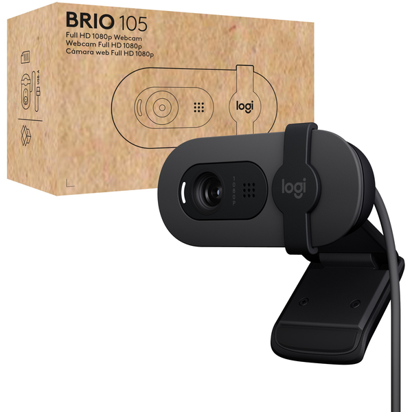 Logitech Brio 105 Webkamera 1080p Szürke