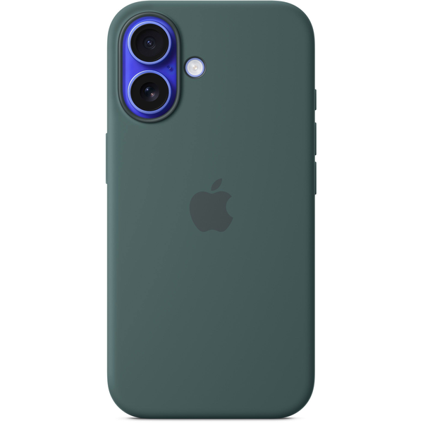 Предпазен калъф Apple Silicone Case with MagSafe за iPhone 16, Lake Green