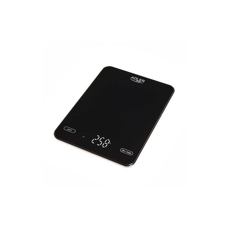 Adler AD 3177b Digitális konyhai mérleg - Fekete (AD 3177B)