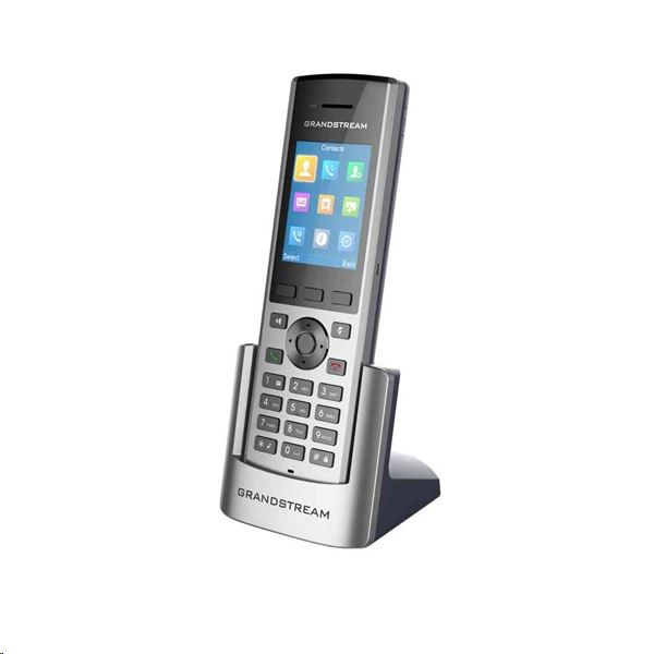 Безжичен телефон GRANDSTREAM DP730, DECT, VoIP телефон, 400 м, Full HD звук, 2.4" цветен дисплей