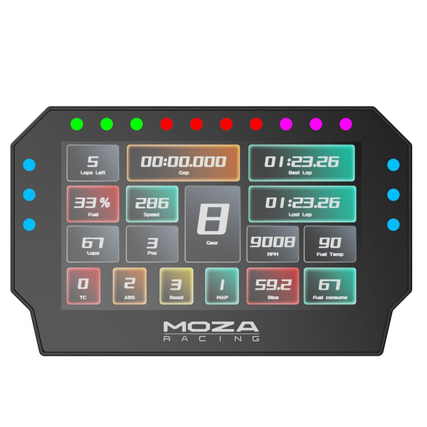 Moza Racing RS072 spil-controller Sort Digital PC