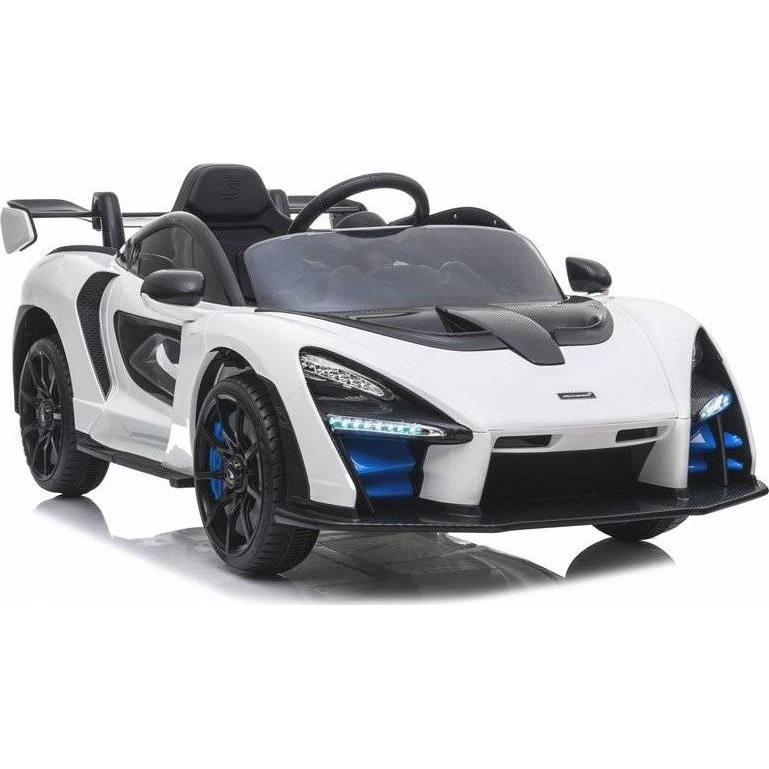 Senna McLaren 5351 12 V Elektromos Kisautó - 2.4 GHz, Szülői Távirányítóval, Nyitható Ajtóval, EVA Kerekekkel Fehér (5351)