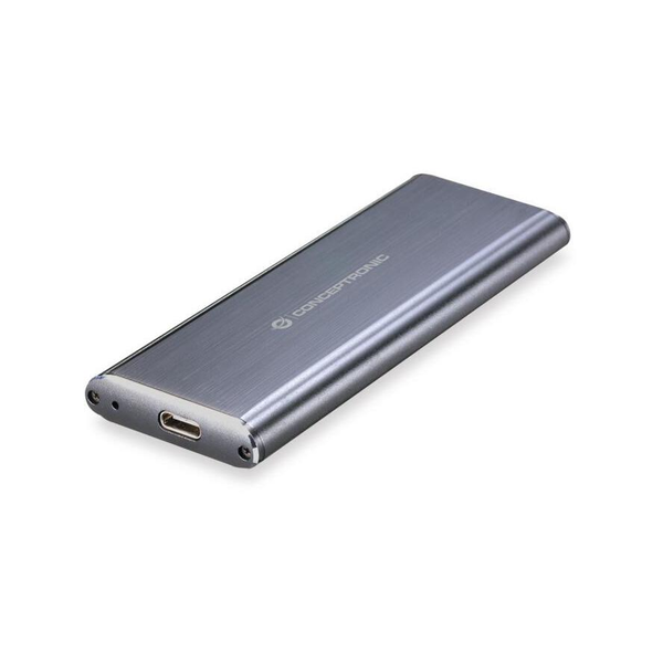 Conceptronic HDE01G външна кутия за хард-диск Кутия за SSD диск Сив M.2