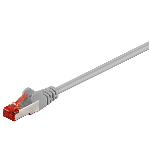 Goobay S/FTP CAT6 Patch kábel 3m - Szürke
