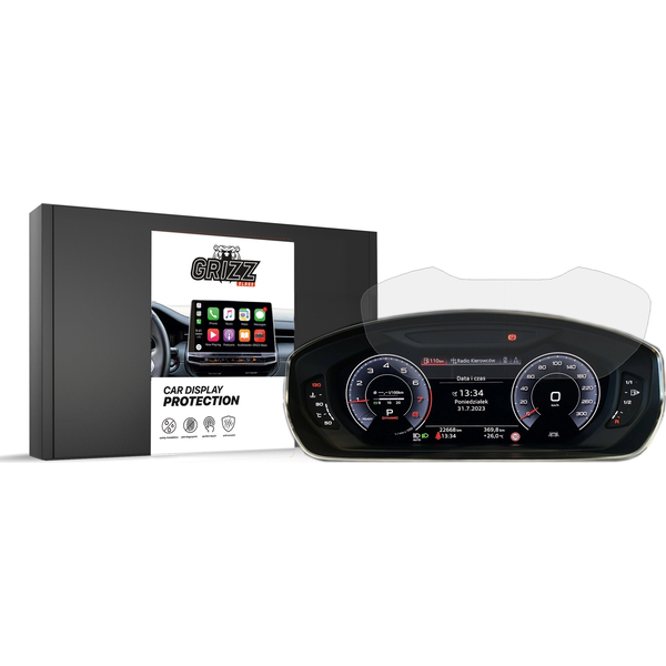  GrizzGlass Folia matowa GrizzGlass CarDisplay Protection do Audi Q3 Virtual Cockpit 10,25" 2020
