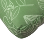 Pernă de paleți, model frunze, 60x60x12 cm, textil