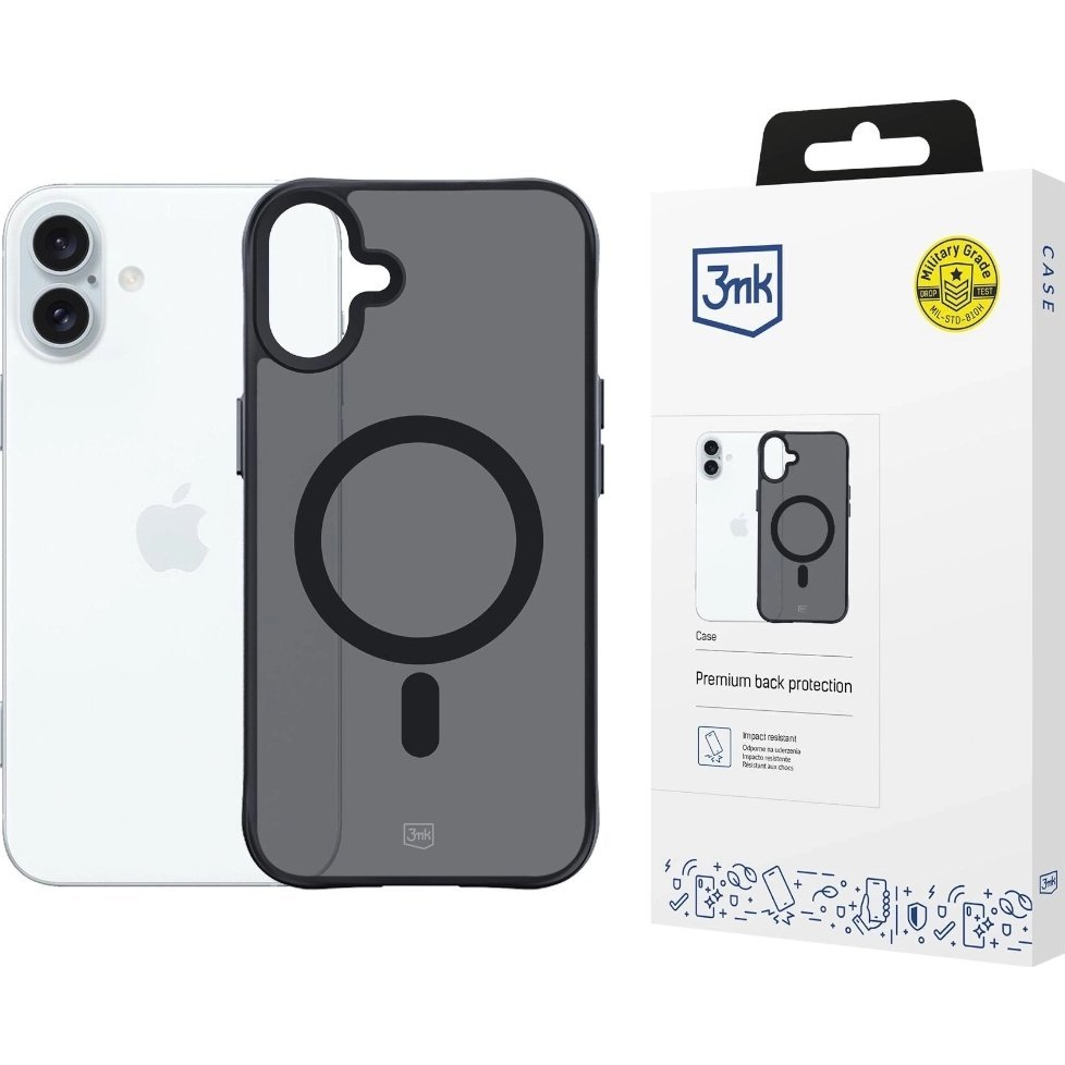 3mk Smoke MagCase Apple iPhone 16 Plus (5903108586665)