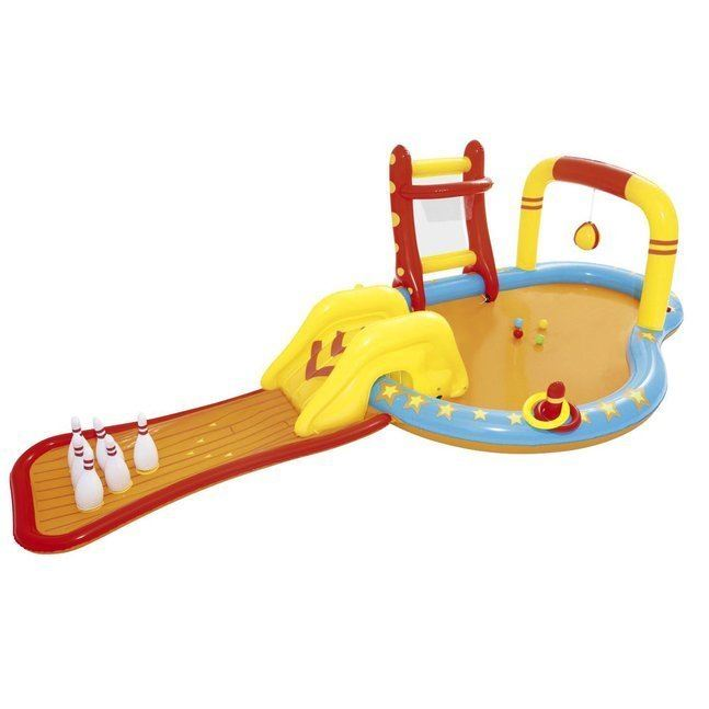 Bestway felfújható vizi játszótér medence - bowling 435x213x117 cm (DA00529) (DA00529)