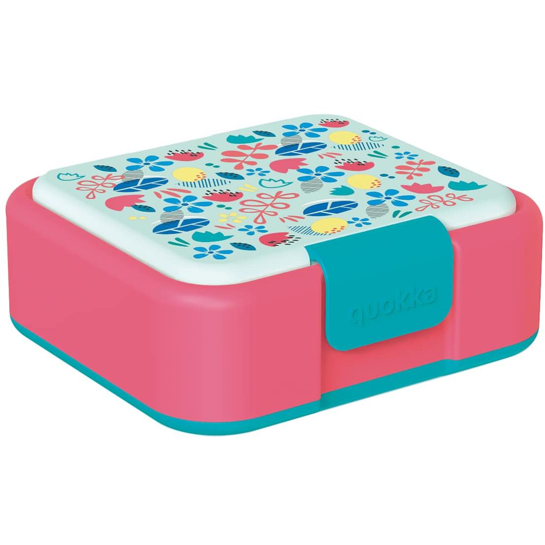 Quokka KIDS FLOWERS NR uzsonnás doboz 1 l, 16,5 × 18 × 7 cm (137040258)