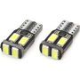 AMIO LED 12V 1,76w 3x SMD fehér 5600k (foglalat w2,1x9,5d/ T10) kompatibilis CAN-BUS rendszerrel