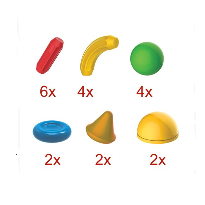 Magformers Stic-o basic 20 darabos mágneses építő készlet (005-901002)