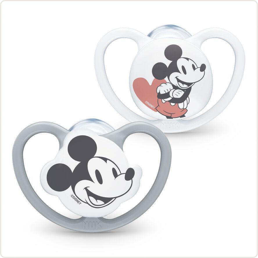 Nuk Space Disney Mickey & Minnie Mouse Játszócumi (2 db / csomag) (10730735)