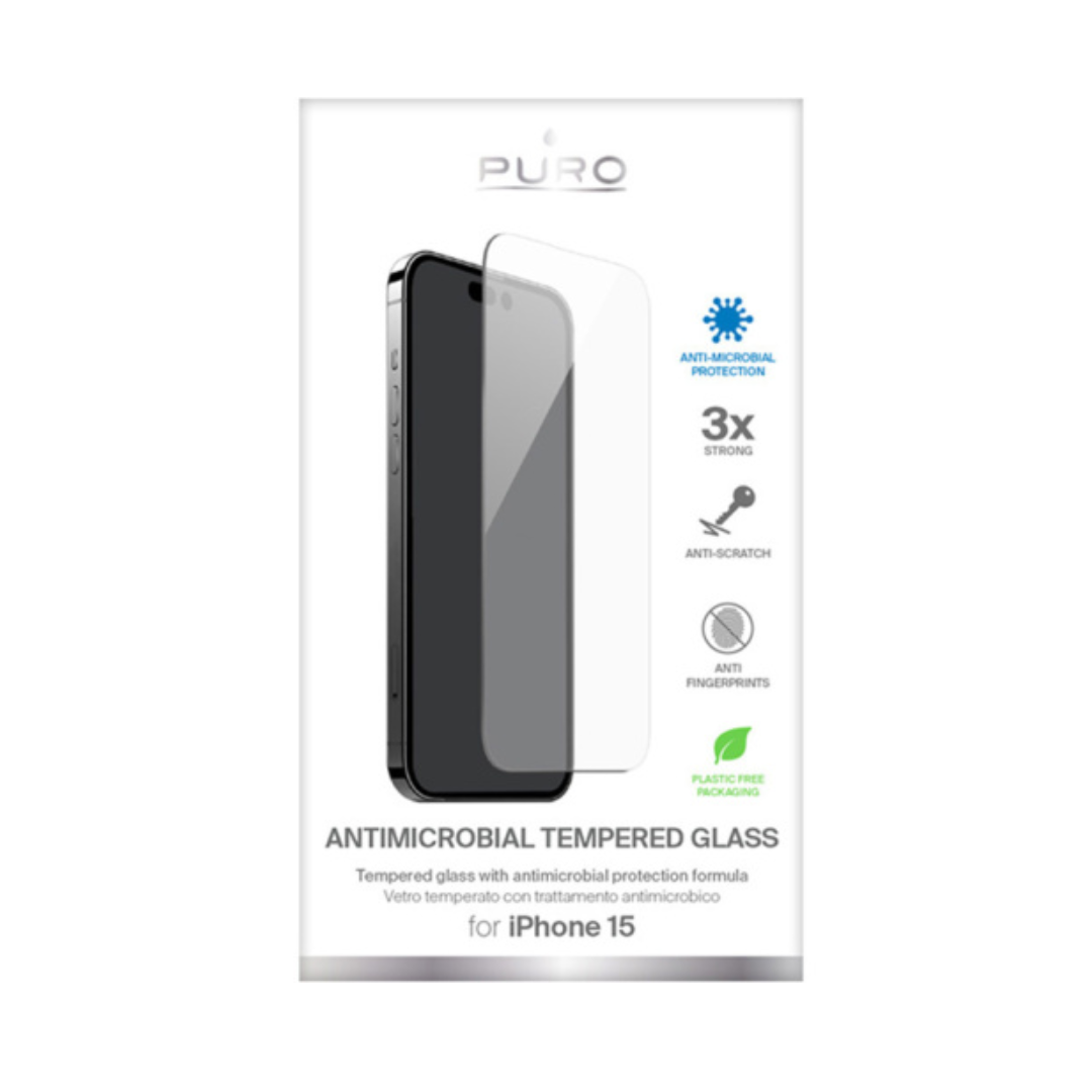 SBS Puro Glas SP iPhone 15 Plus Kijelzővédő üveg (PUSDGABIPHONE1567)