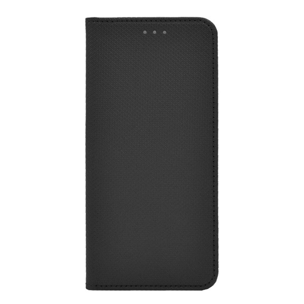 Калъф Nokia 5.4 Gigapack стоящ, кожен ефект (обръщане, странично отваряне, функция за държач за маса, диамантен модел) черен, опаковка gigapack