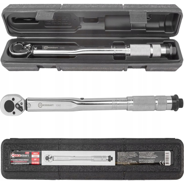 Forcekraft Klucz dynamometryczny 19-110Nm, 3/8"