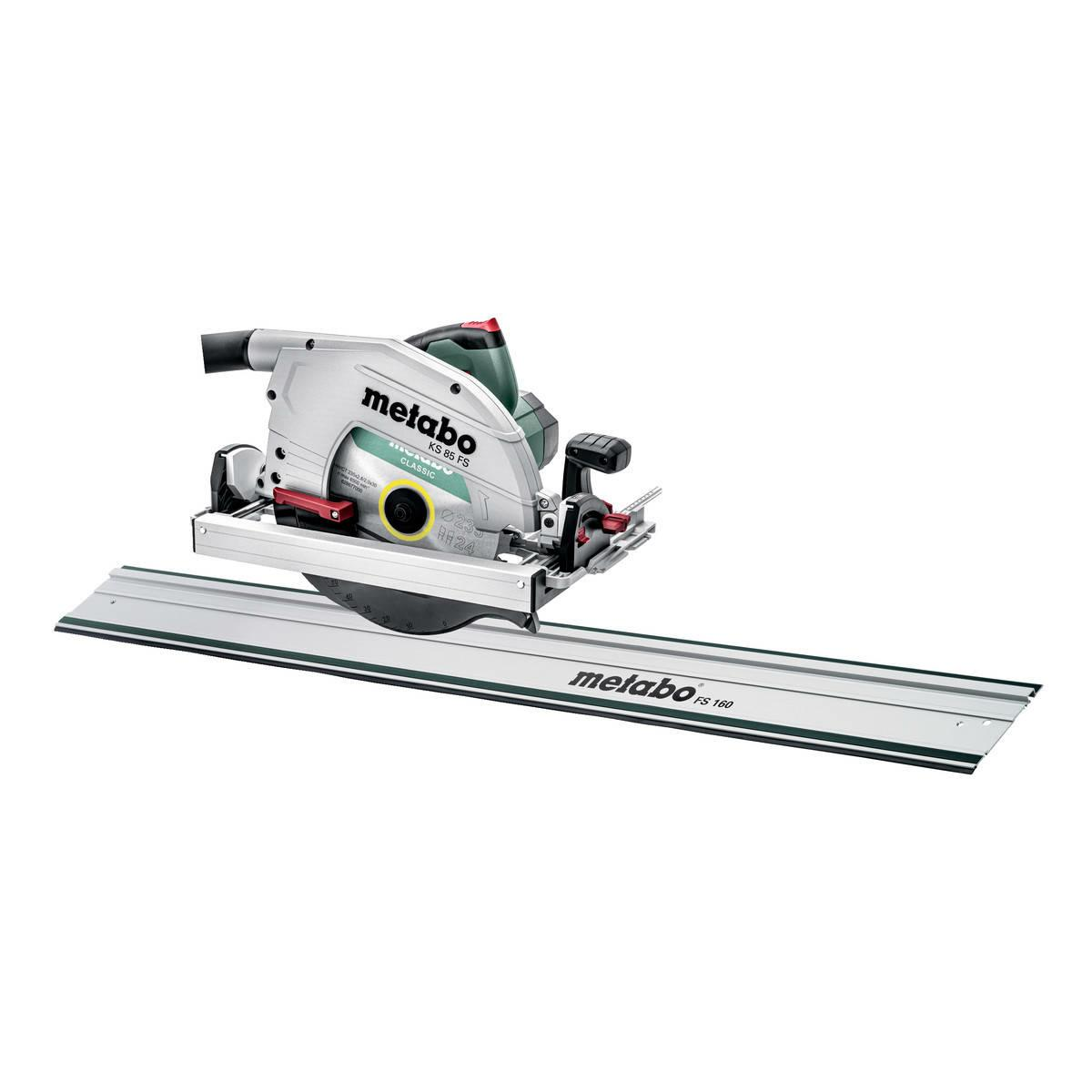 METABO SET KS 85 FS KÉZI KÖRFŰRÉSZ FS 160 VEZETŐSÍNNEL (691149000)