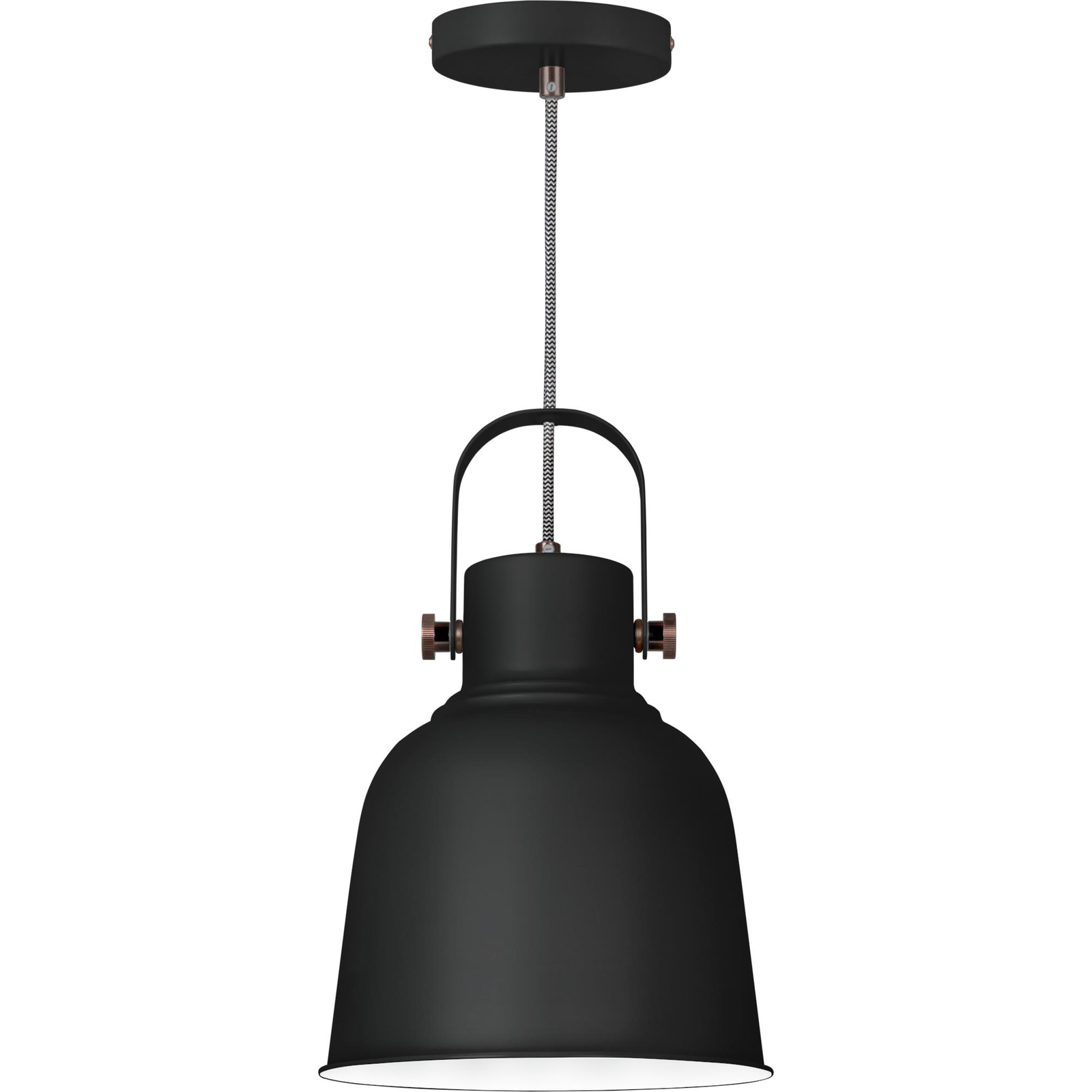 Activejet AJE-LOLY Black 1P Mennyezeti Függő Lámpa - Fekete (AJE-LOLY BLACK 1P)
