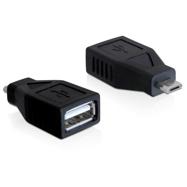 Delock DL65296 USB micro-B apa -> USB 2.0-A anya adapter (DL65296)